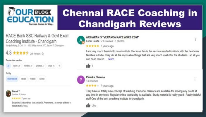 Chennai RACE Coaching in Chandigarh Review