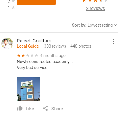 Gayatri Academy NEET Coaching Bhubaneswar Reviews