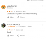 Global Career Academy IIT JEE Bhubaneswar Reviews