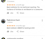 Rcb Academy SSC Coaching Bhubaneswar Reviews