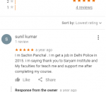 Saryam Institute SSC Coaching Delhi Reviews