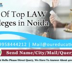 LIST OF TOP LAW COLLEGES IN NOIDA