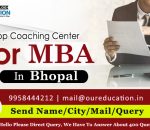 Top coaching center for MBA entrance in Bhopal