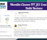 Nivedita Classes IIT JEE Coaching Delhi Reviews