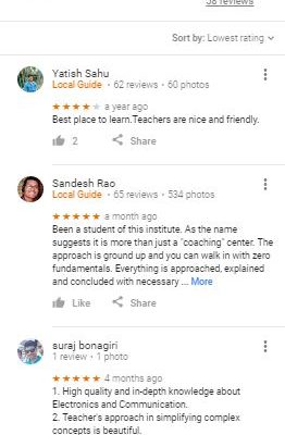 Raghunath Learning Centre Gate Bangalore Reviews
