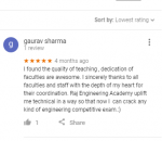 Raj gate academy SSC JE Coaching Delhi Reviews