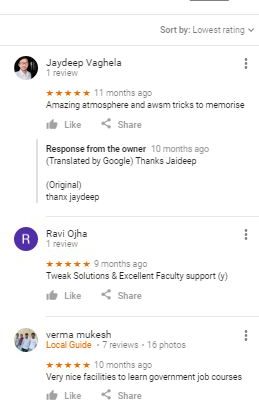 SAFAL ACADEMY SSC Coaching Ahmedabad Reviews