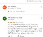 Stanley Infotech IELTS Coaching Kolkata Reviews