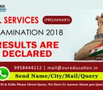CIVIL SERVICES (PRELIMINARY) EXAMINATION 2018 results are declared