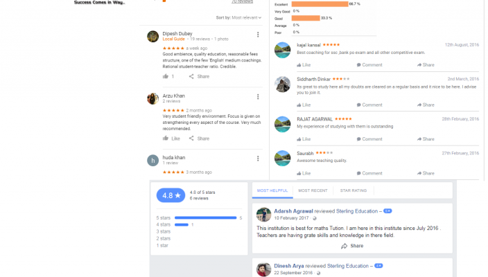 Sterling Education SSC Coaching Jaipur Reviews
