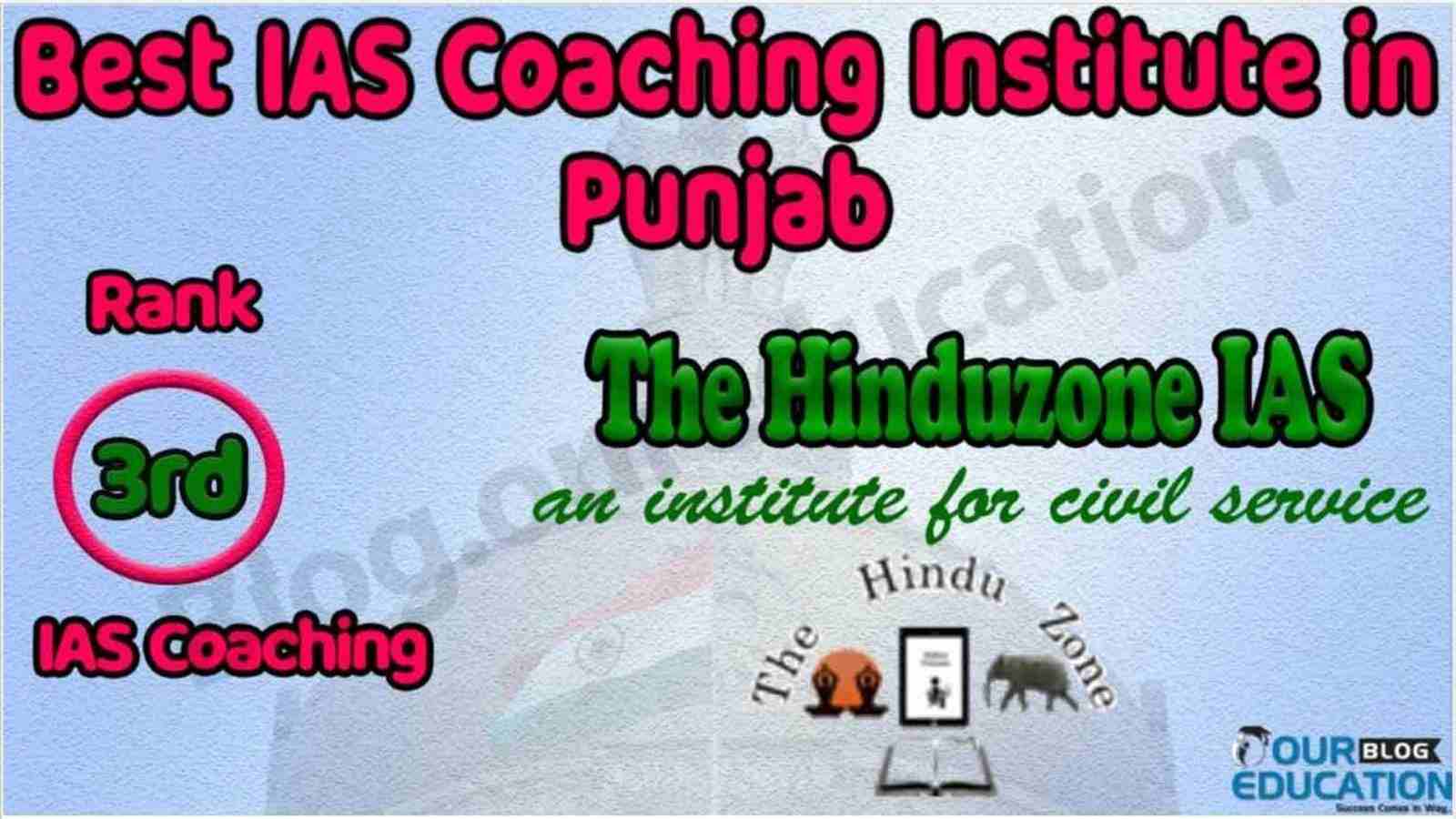 Rank 3 Best IAS Coaching in Punjab Best IAS Coaching in Punjab