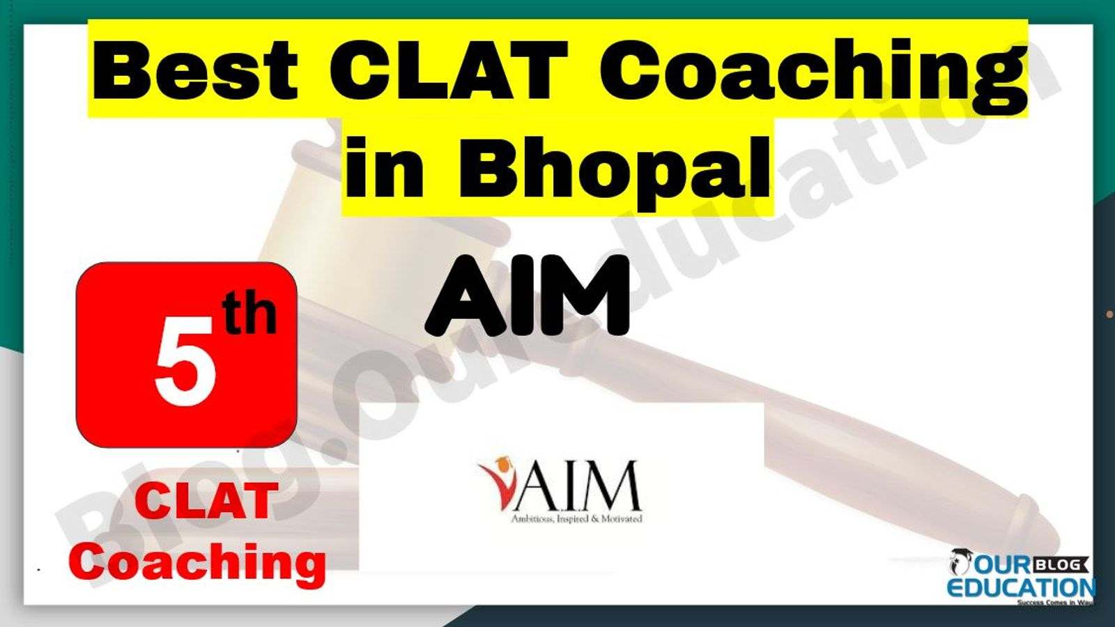 Best CLAT Coaching in Bhopal