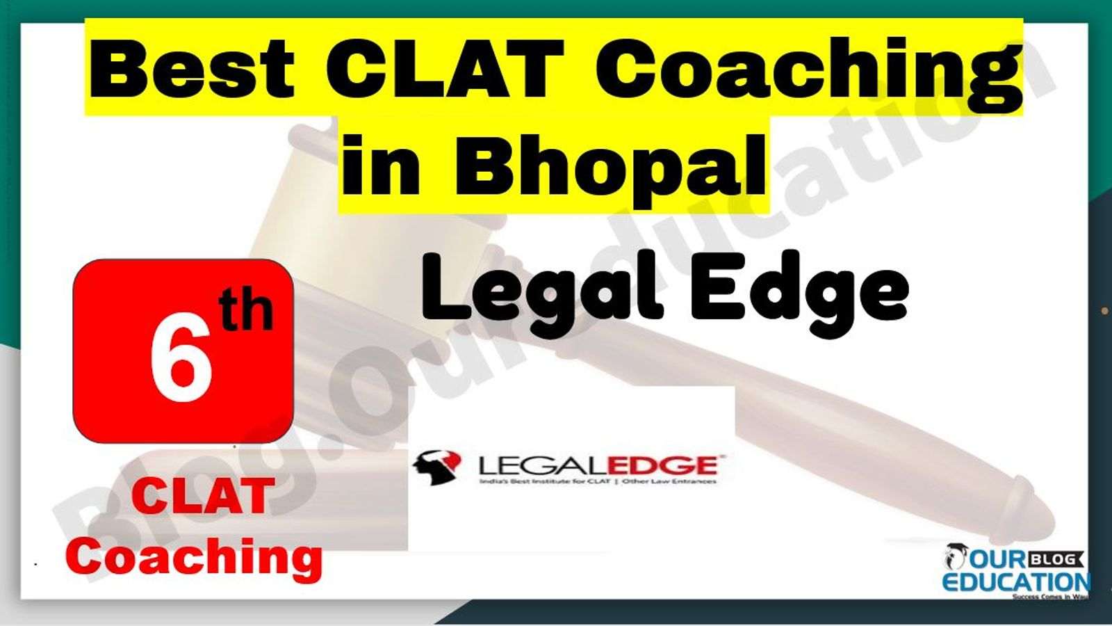 Best CLAT Coaching in Bhopal