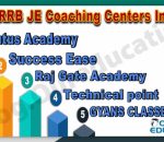 Best RRB JE Coaching Institute In Delhi