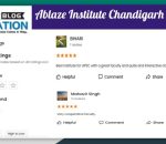 Ablaze Institute IAS Coaching in Chandigarh Reviews