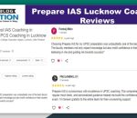Prepare IAS Coaching institute in Lucknow review