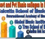 tOP GOVT. AND private music school in india