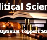 Political Science Toppers Strategy for UPSC