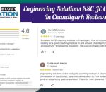 Engineering Solutions SSC JE preparation In Chandigarh Review