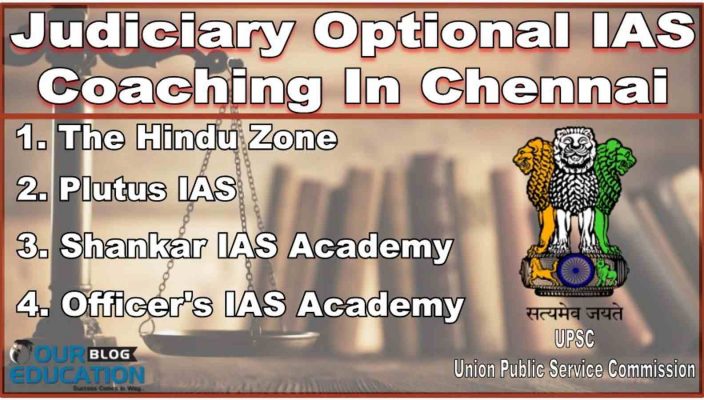 Best Judiciary Optional IAS Coaching In Chennai