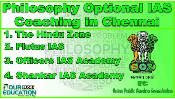Top Philosophy Optional IAS Coaching in Chennai