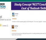 Study Concept Neet Coaching in East of Kailash Delhi