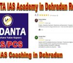 Vedanata IAS Academy in Dehradun reviews