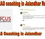Focus IAS coaching in Jalandhar reviews