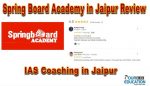 Spring Board Academy in Jaipur Review