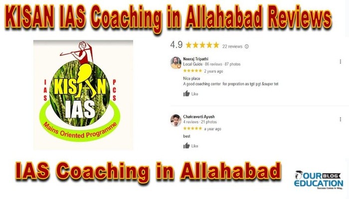 Kisan IAS Coaching in Allahabad reviews
