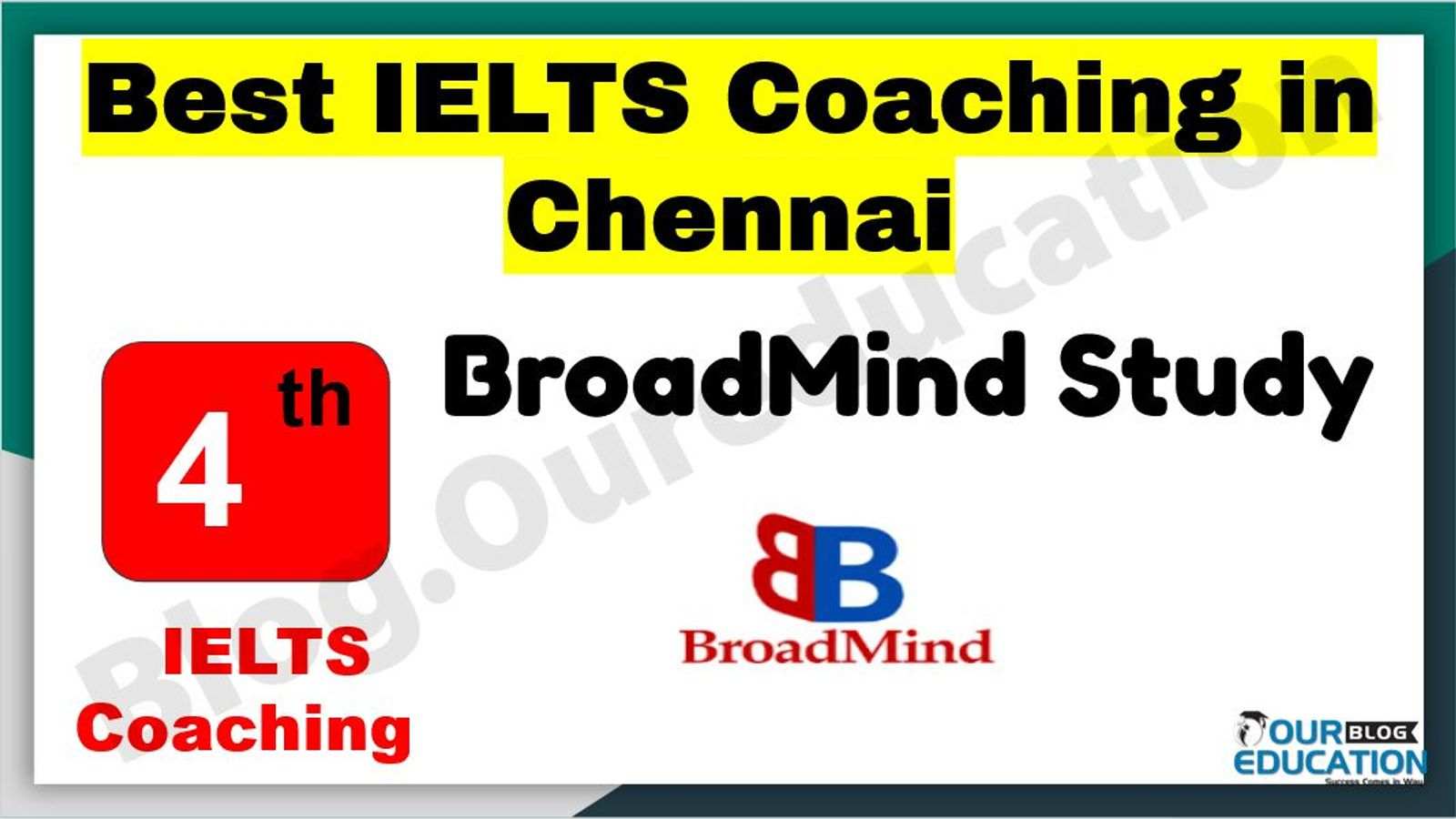 Best IELTS Coaching in Chennai