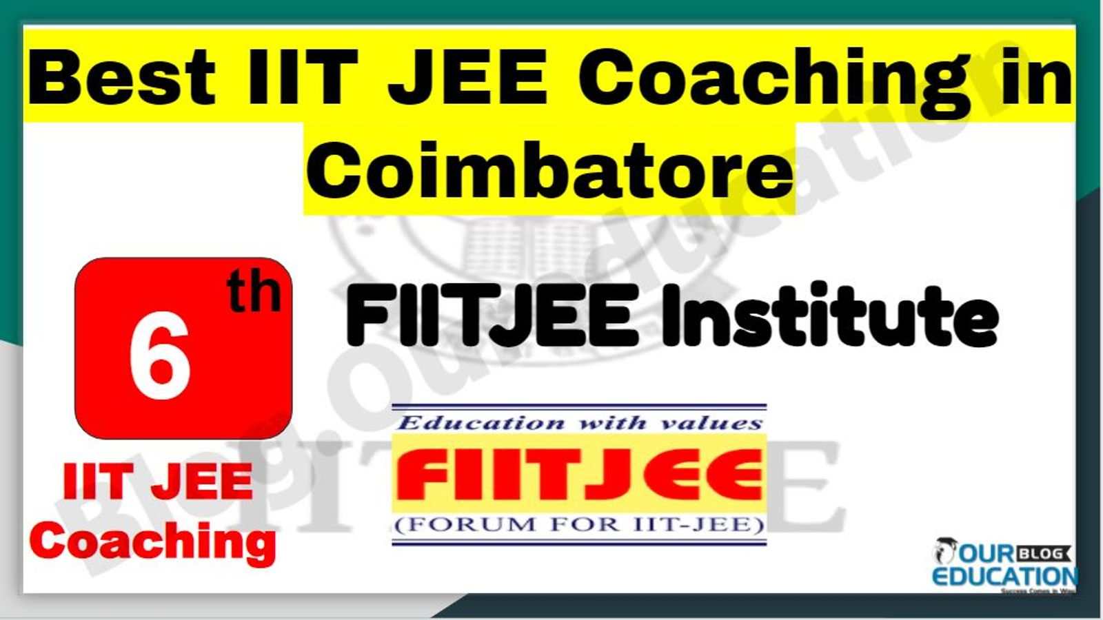 Best IIT JEE Coaching in Coimbatore