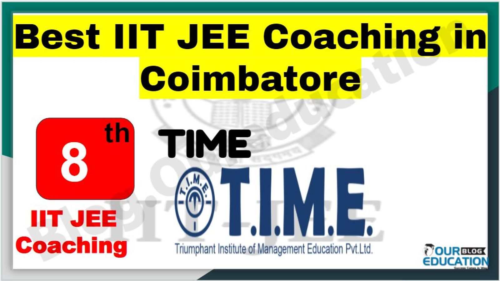 Best IIT JEE Coaching in Coimbatore