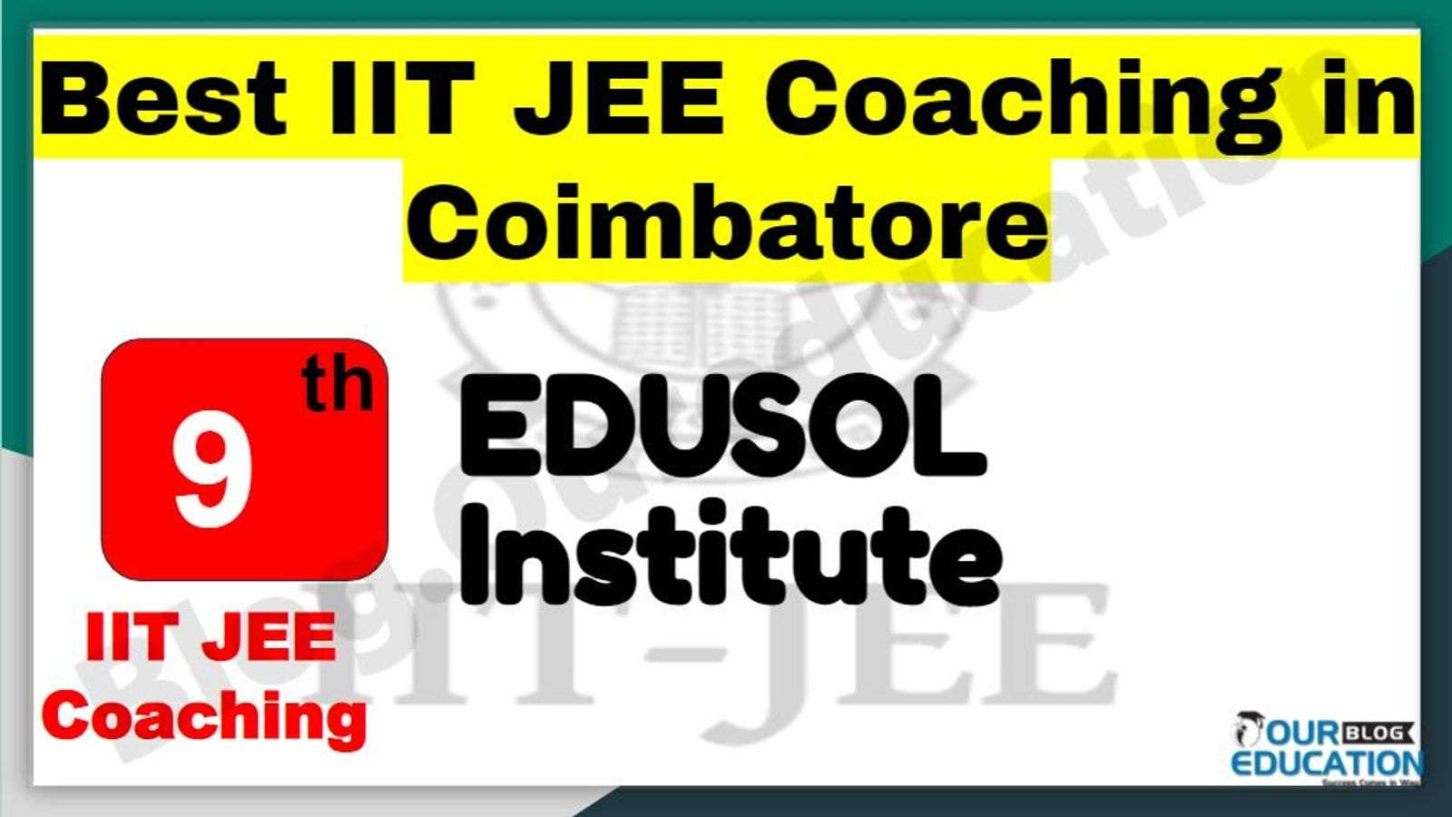Best IIT JEE Coaching in Coimbatore