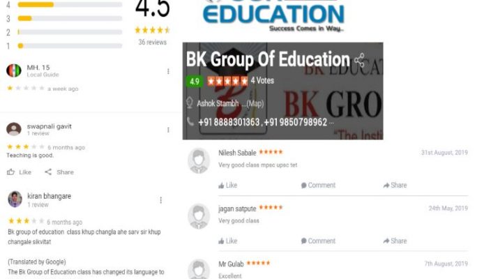 BK Group MPSC Institute for MPSC in Nashik