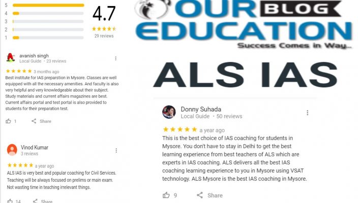 ALS IAS Coaching in Mysore Review