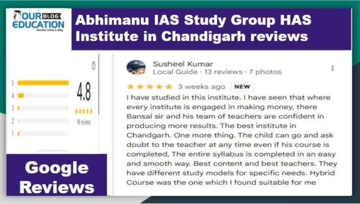 Abhimanu IAS Group study Chandigarh Reviews