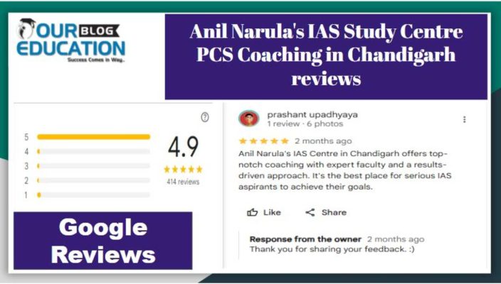 Anil Narula IAS coaching PCS Chandigarh Reviews