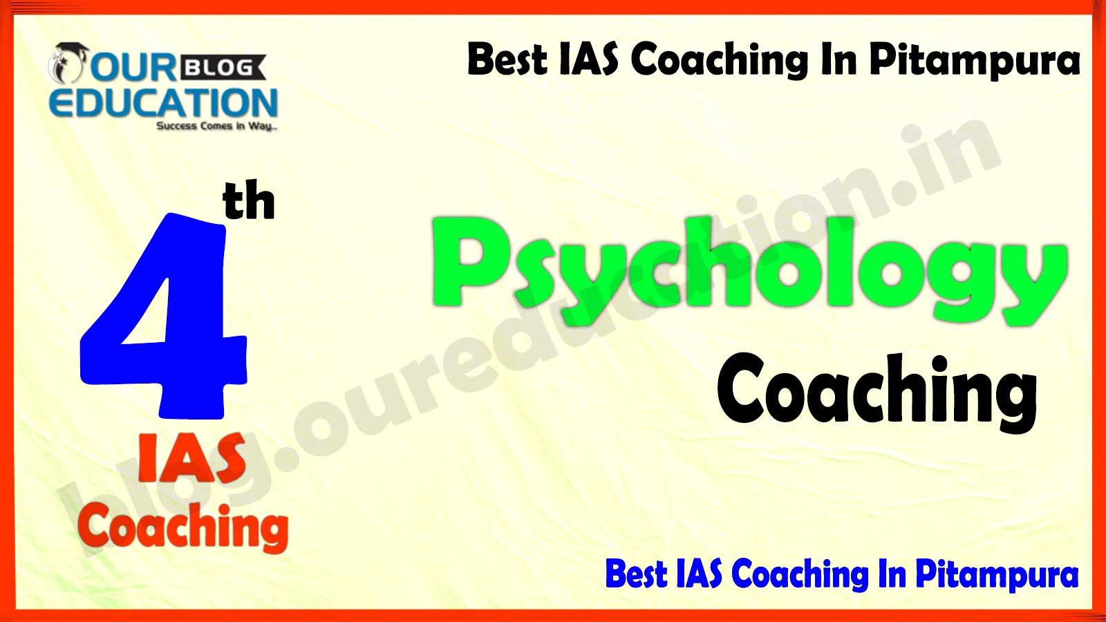 Top IAS Coaching Center in Pitampura