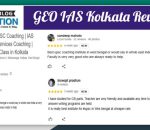 GEO IAS Coaching in Kolkata Review