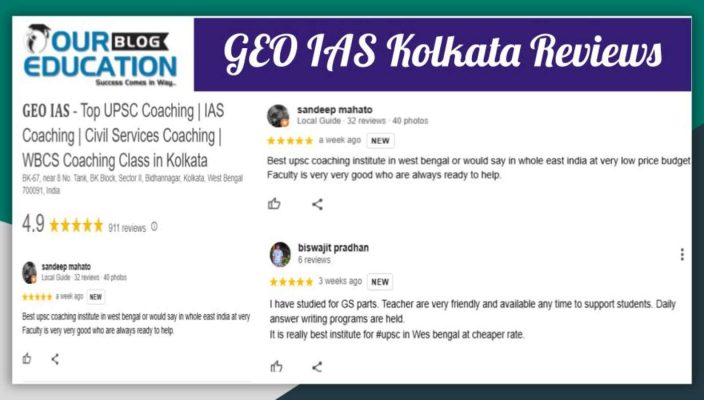 GEO IAS Coaching in Kolkata Review