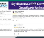 Raj Malhotra’s HAS Coaching in Chandigarh Review