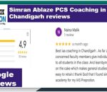 Simran Ablaze PCS coaching in chandigarh (1)