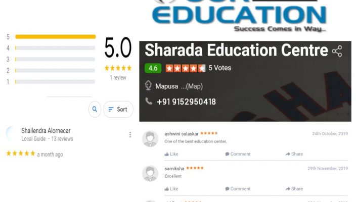 Sharada Education Center IAS Coaching in Goa Reviews