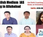 Best IAS Coaching in Allahabad for English Medium