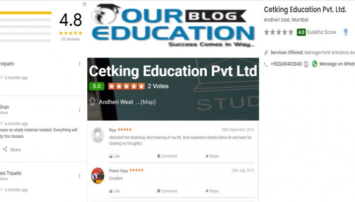 CETKing CAT Classes In Andheri Mumbai Review