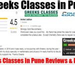 Greeks Classes NEET Coaching Center in Pune Reviews.