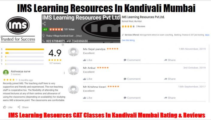 IMS Learning Resources CAT Classes In Kandivali Mumbai Review