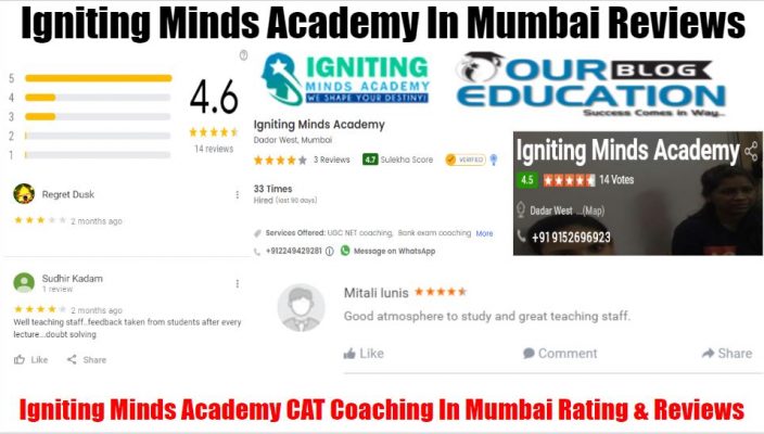 Igniting Minds Academy CAT Coaching In Mumbai Reviews