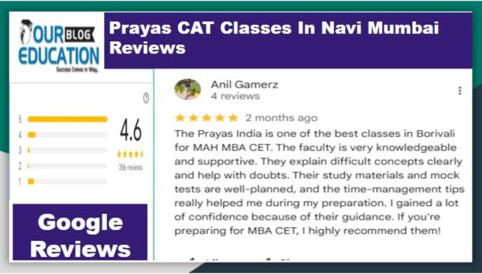 Prayas CAT classes mumbai reviews